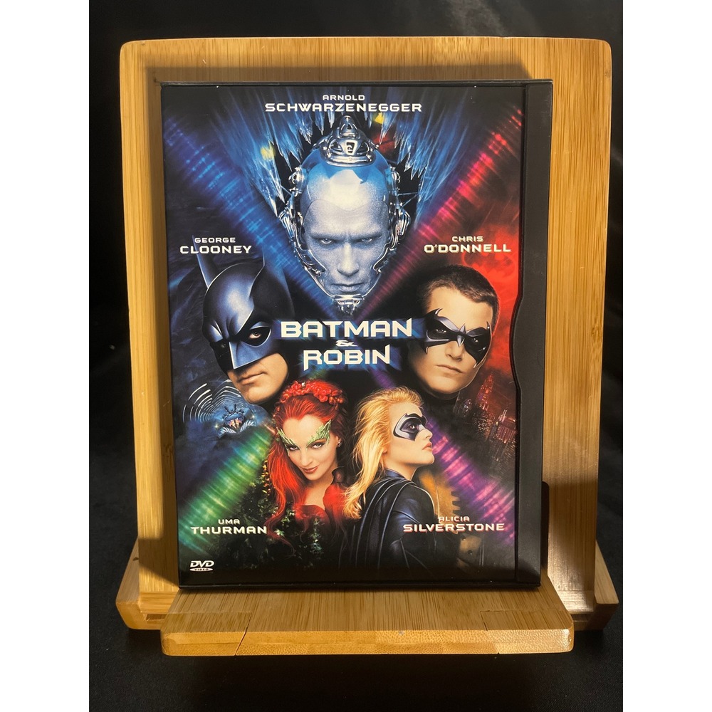 Batman and Robin DVD 1997 George Clooney‎ Arnold Schwarzenegger DC Comics Movie
